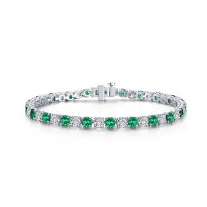 Lafonn Classic Round Emerald Bracelet B0176CEP72 Lafonn Classic Round Emerald Bracelet B0176CEP72