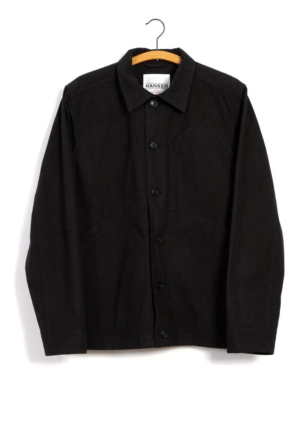 LAURITZ | Refined Work Jacket | Nero