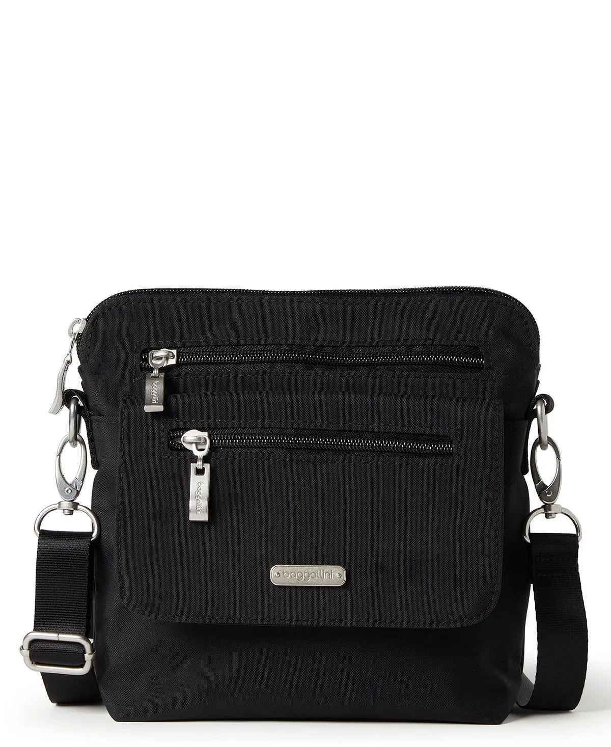 Let's escape through Baggallini Crossbody, black