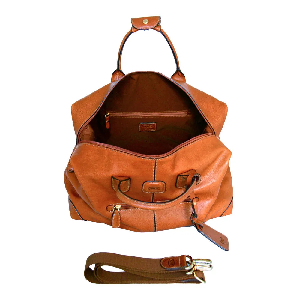 Life pelle 22" Cargo Duffle  - TAN