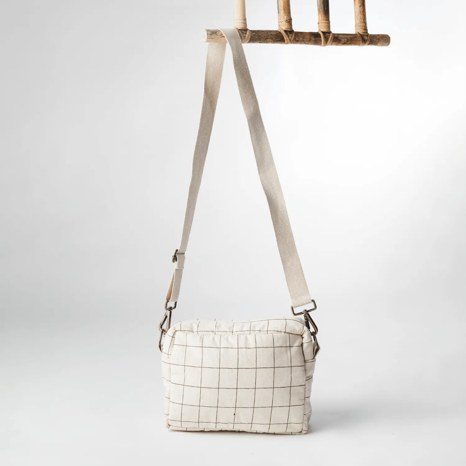 Little Spring Cotton Sling Bag (Handcrafted Patchwork)