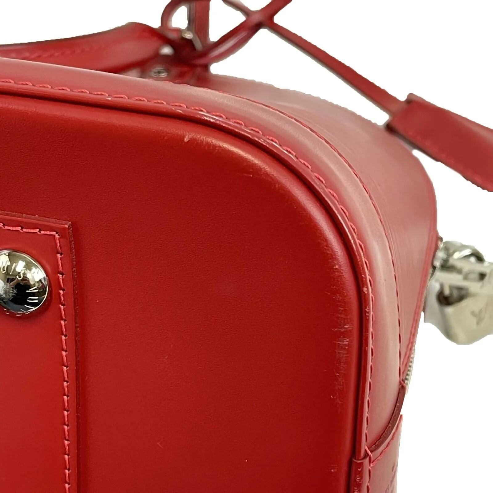 Louis Vuitton - Alma PM - Epi Leather Red Top Handle / Shoulder Bag