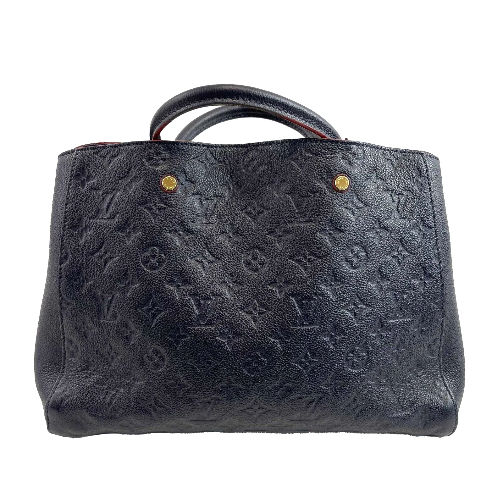 Louis Vuitton Marine Rouge Empreinte Montaigne GM