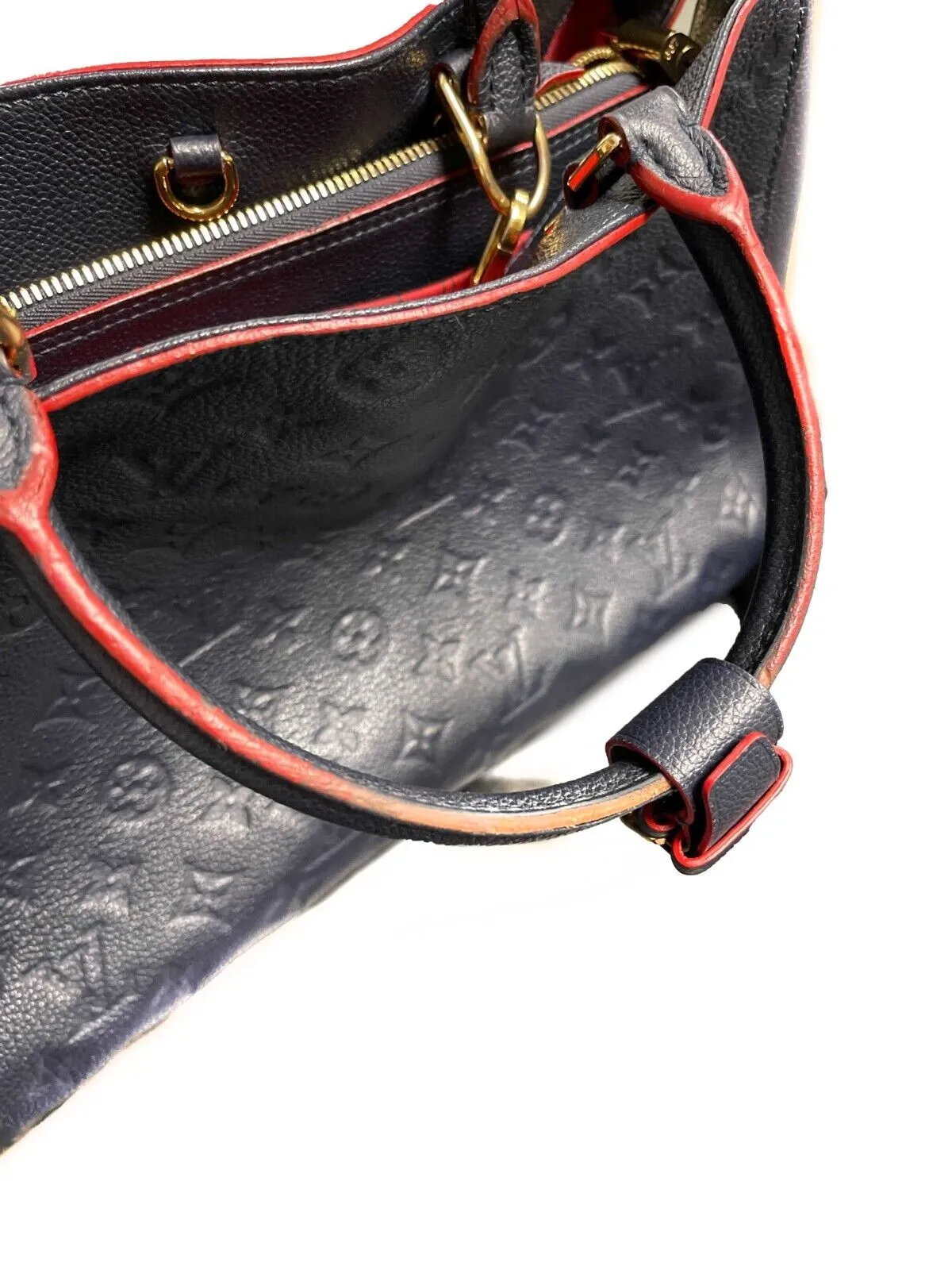 Louis Vuitton Marine Rouge Empreinte Montaigne GM