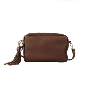 Mally Suzie Leather Sling Bag | Saddle Mally Suzie Leather Sling Bag | Saddle