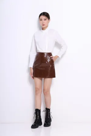 Marant Ruffle Collar Asymmetrical Shirt Marant Ruffle Collar Asymmetrical Shirt