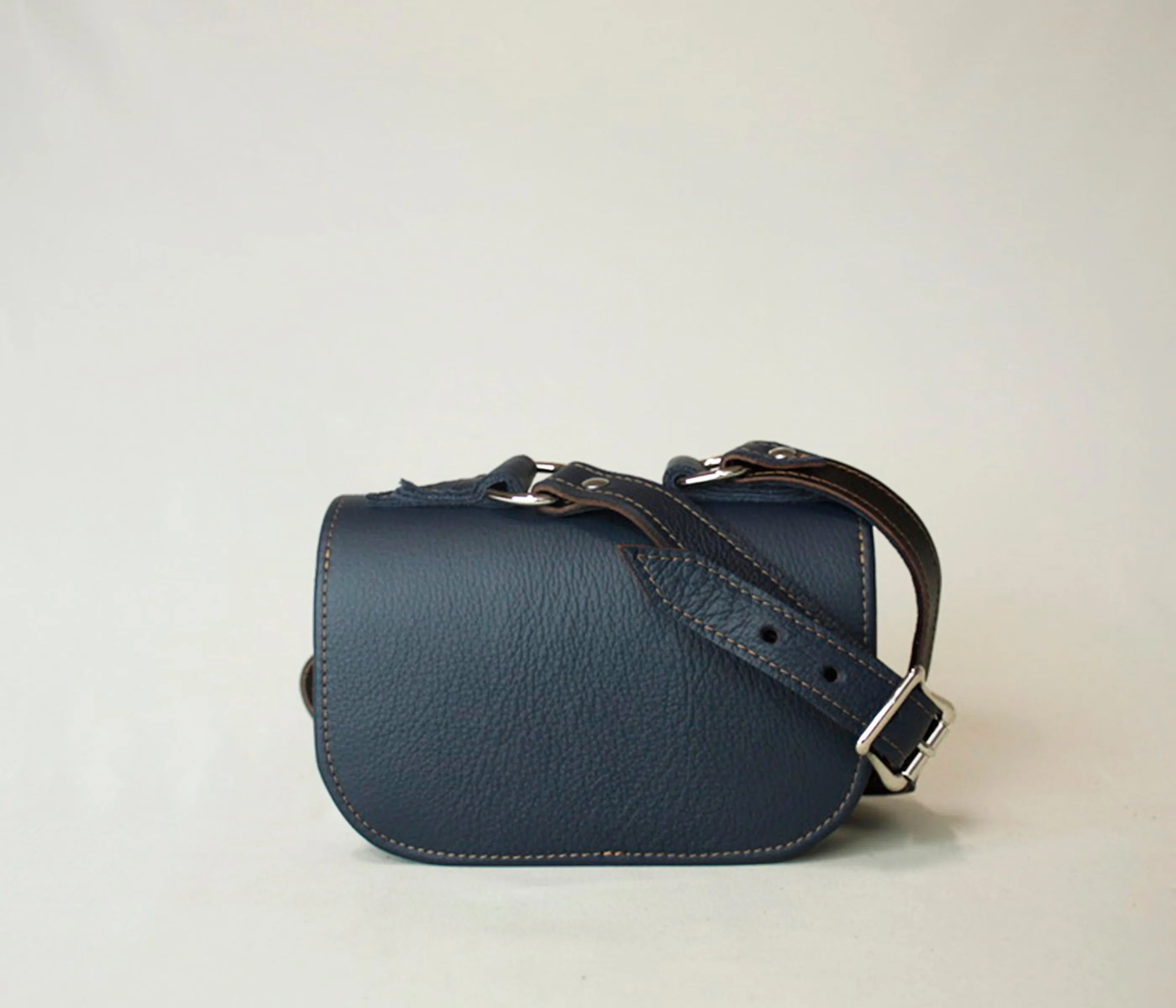 Marie Satchel Mini - Navy