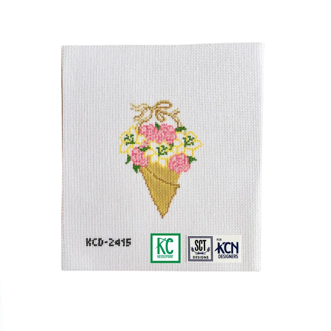 May Day Basket Canvas