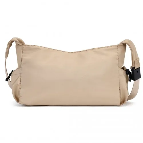Miss Lulu Ultra-Light Water-Resistant Urban Casual Commuter Crossbody Bag - Khaki | Stylish & Practical