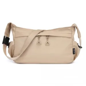 Miss Lulu Ultra-Light Water-Resistant Urban Casual Commuter Crossbody Bag - Khaki | Stylish & Practical Miss Lulu Ultra-Light Water-Resistant Urban Casual Commuter Crossbody Bag - Khaki | Stylish & Practical