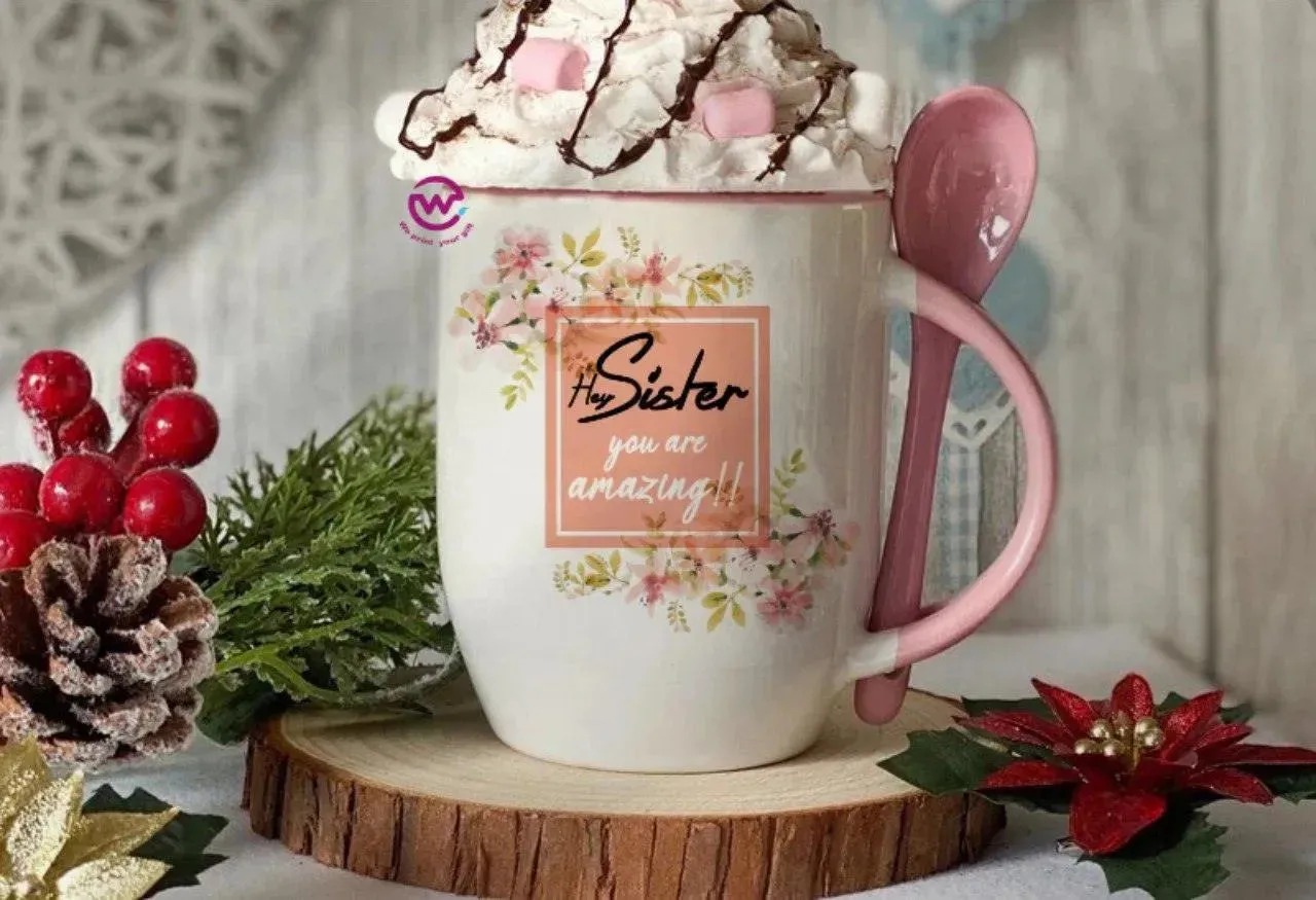 Mug-With Spoon  - Mother's Day-A