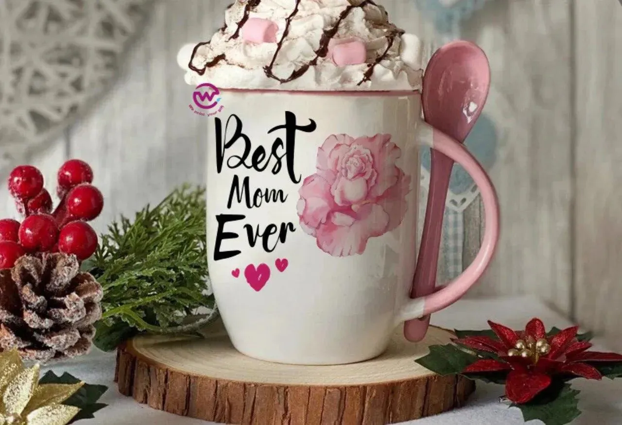 Mug-With Spoon  - Mother's Day-A