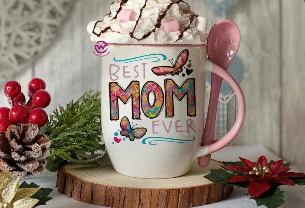 Mug-With Spoon  - Mother's Day-A