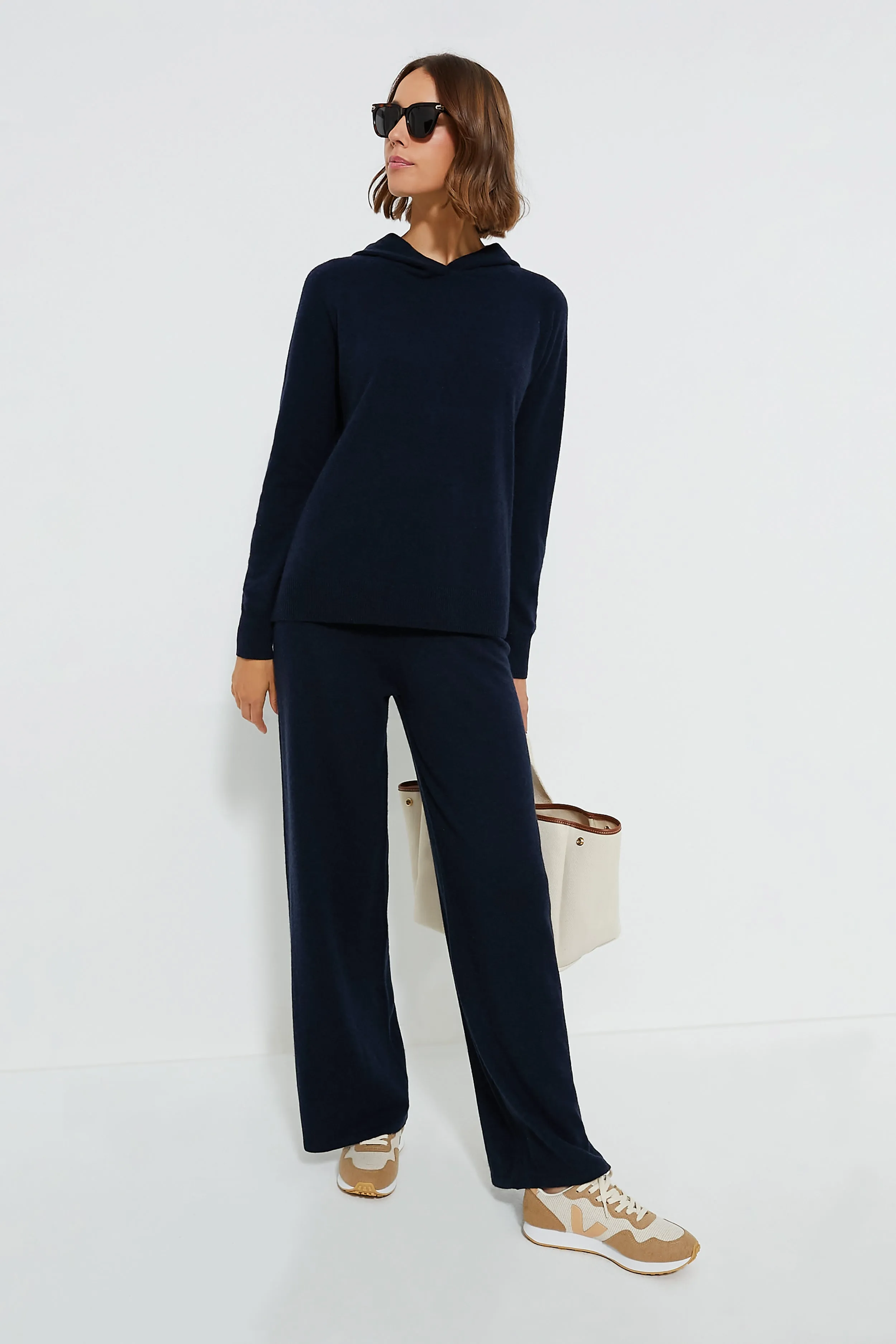 Navy Cashmere Jane Pant