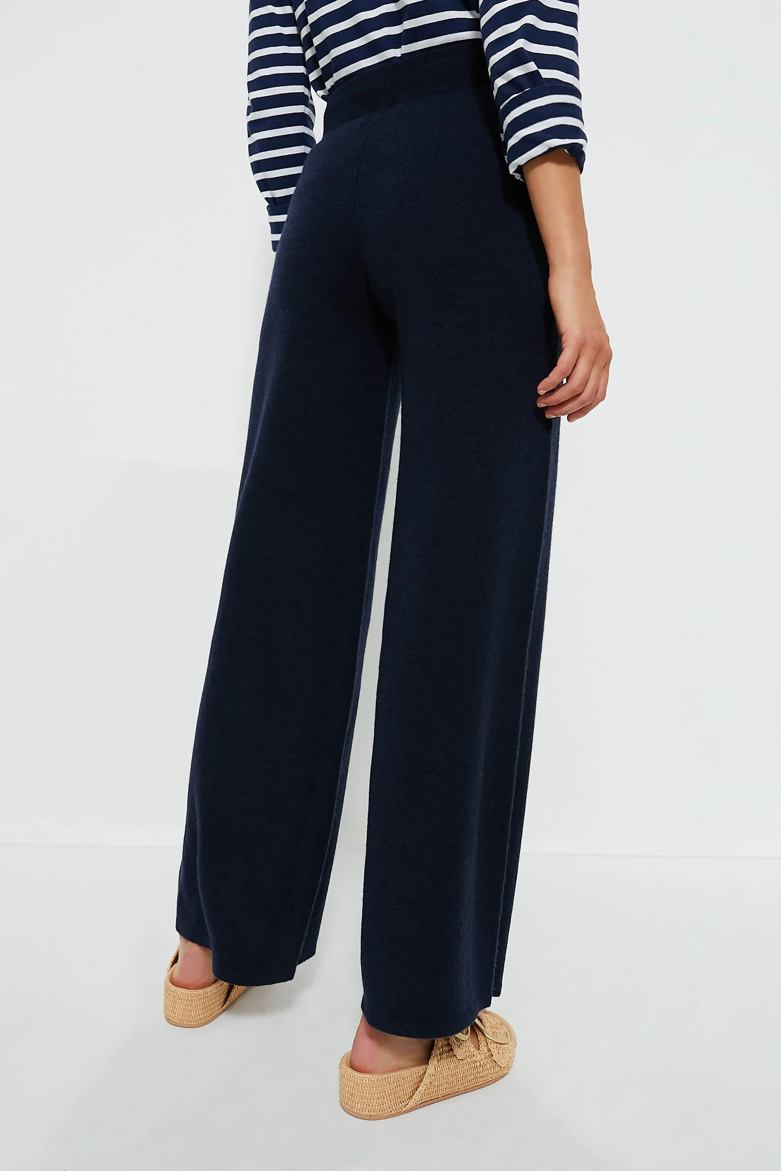 Navy Cashmere Jane Pant