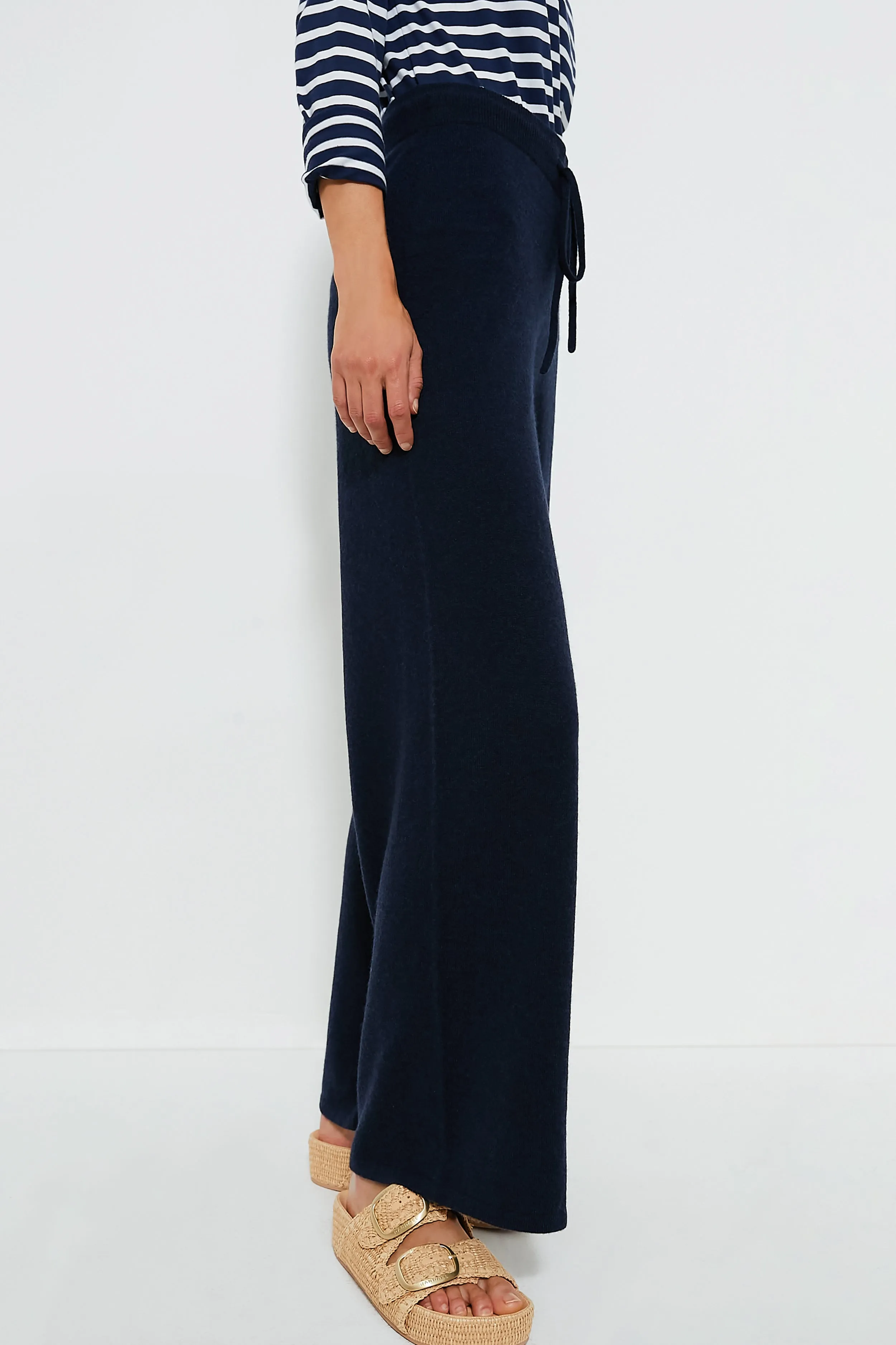 Navy Cashmere Jane Pant