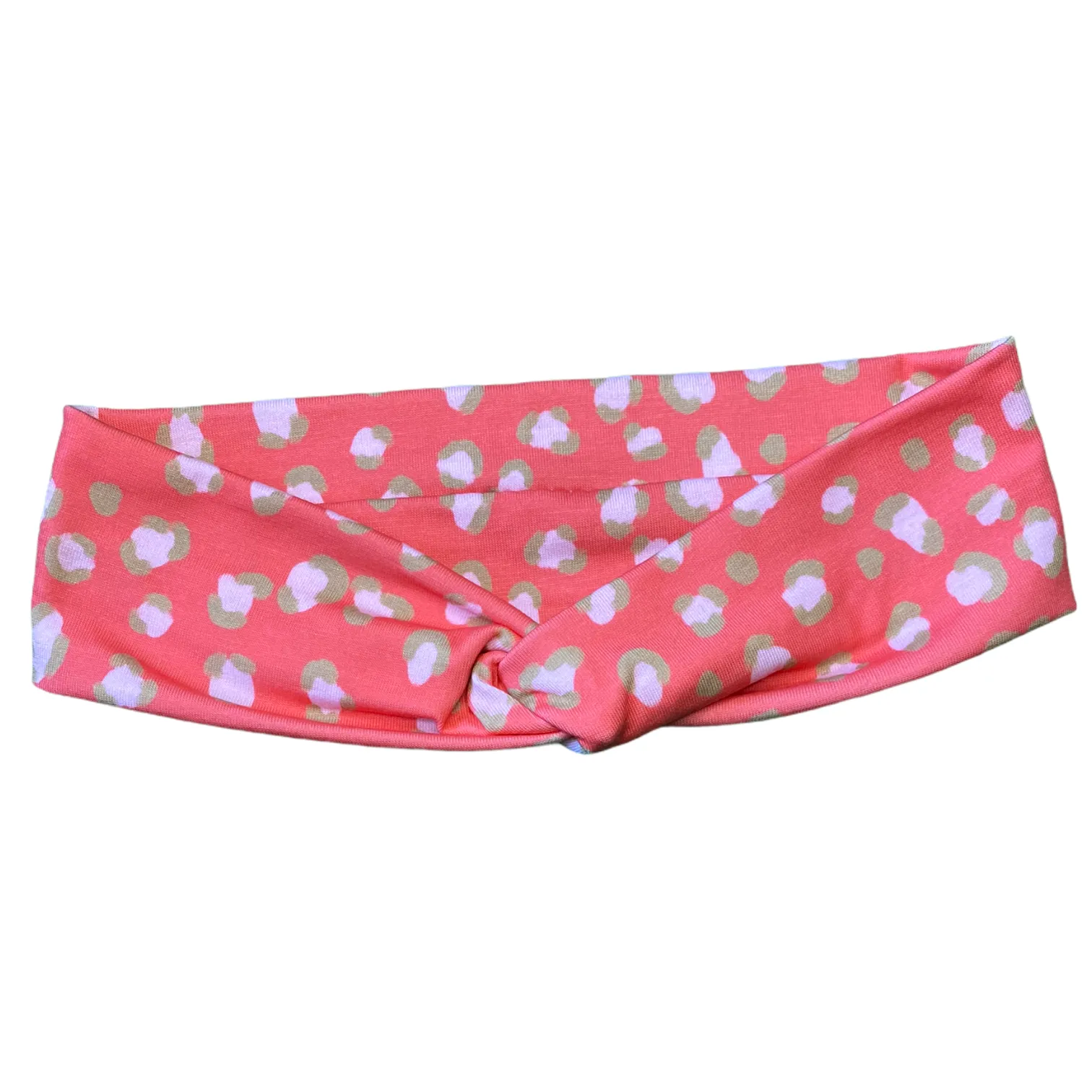 Neon Cheetah Knotties Headband