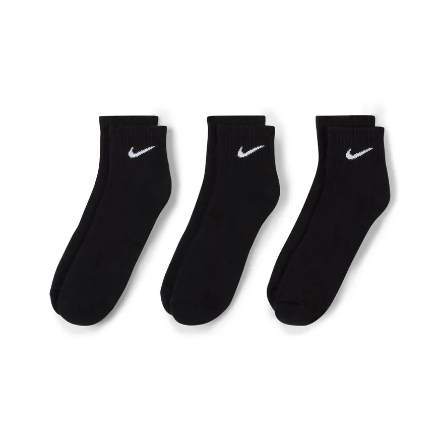 Nike Everyday Cushioned Training Ankle Socks (3 Pairs)