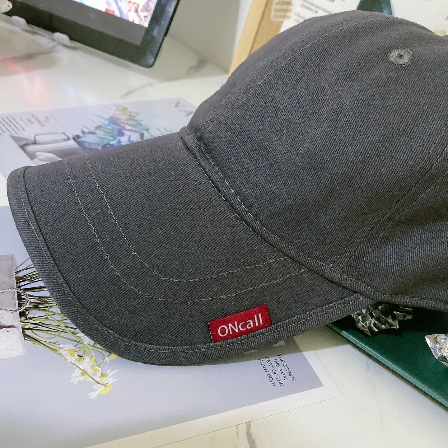 ONcall hat, adjustable casual sports sun hat black