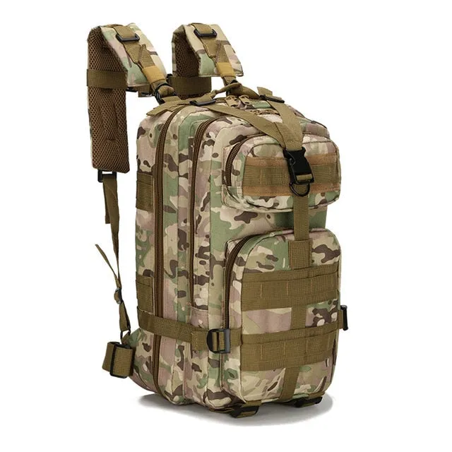 Outdoor Backpack Sport Tactical Military Backpack Bag Travel Army Trekking Rucksack Camping Hiking Camouflage Mochila HW