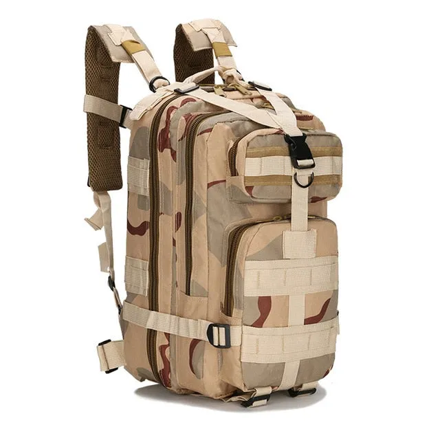 Outdoor Backpack Sport Tactical Military Backpack Bag Travel Army Trekking Rucksack Camping Hiking Camouflage Mochila HW