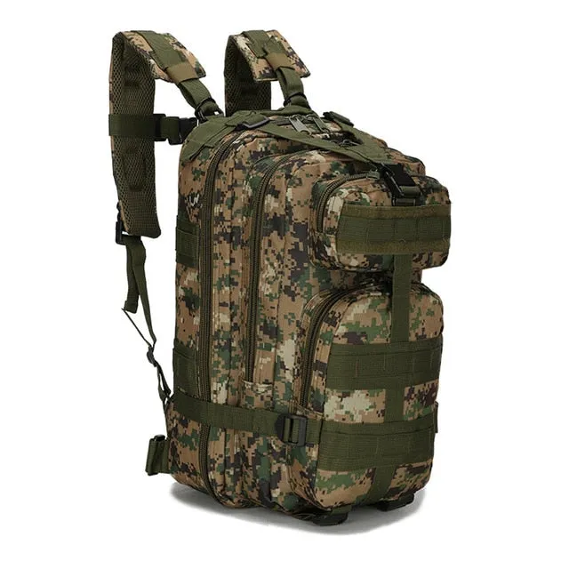 Outdoor Backpack Sport Tactical Military Backpack Bag Travel Army Trekking Rucksack Camping Hiking Camouflage Mochila HW