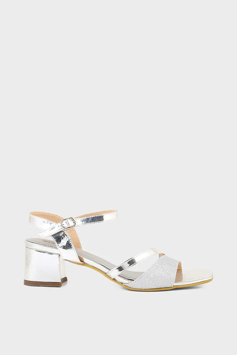 Party Wear Sandal I32848-Silver