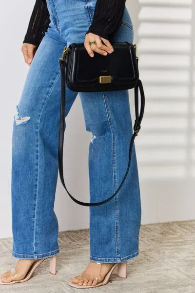 PU Leather Crossbody Bag