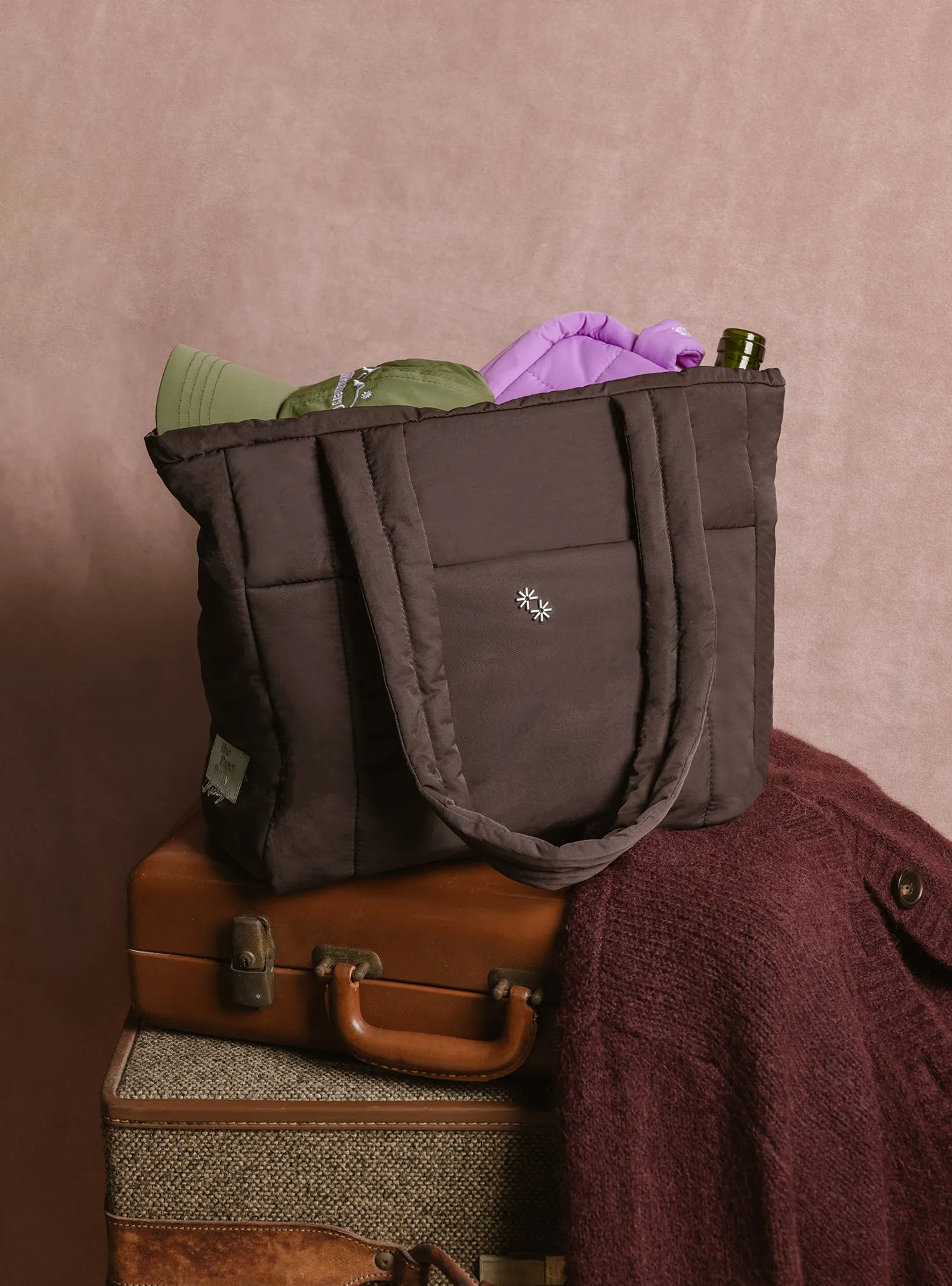 Puffer Shopper (Recraft Gloss Porcini)