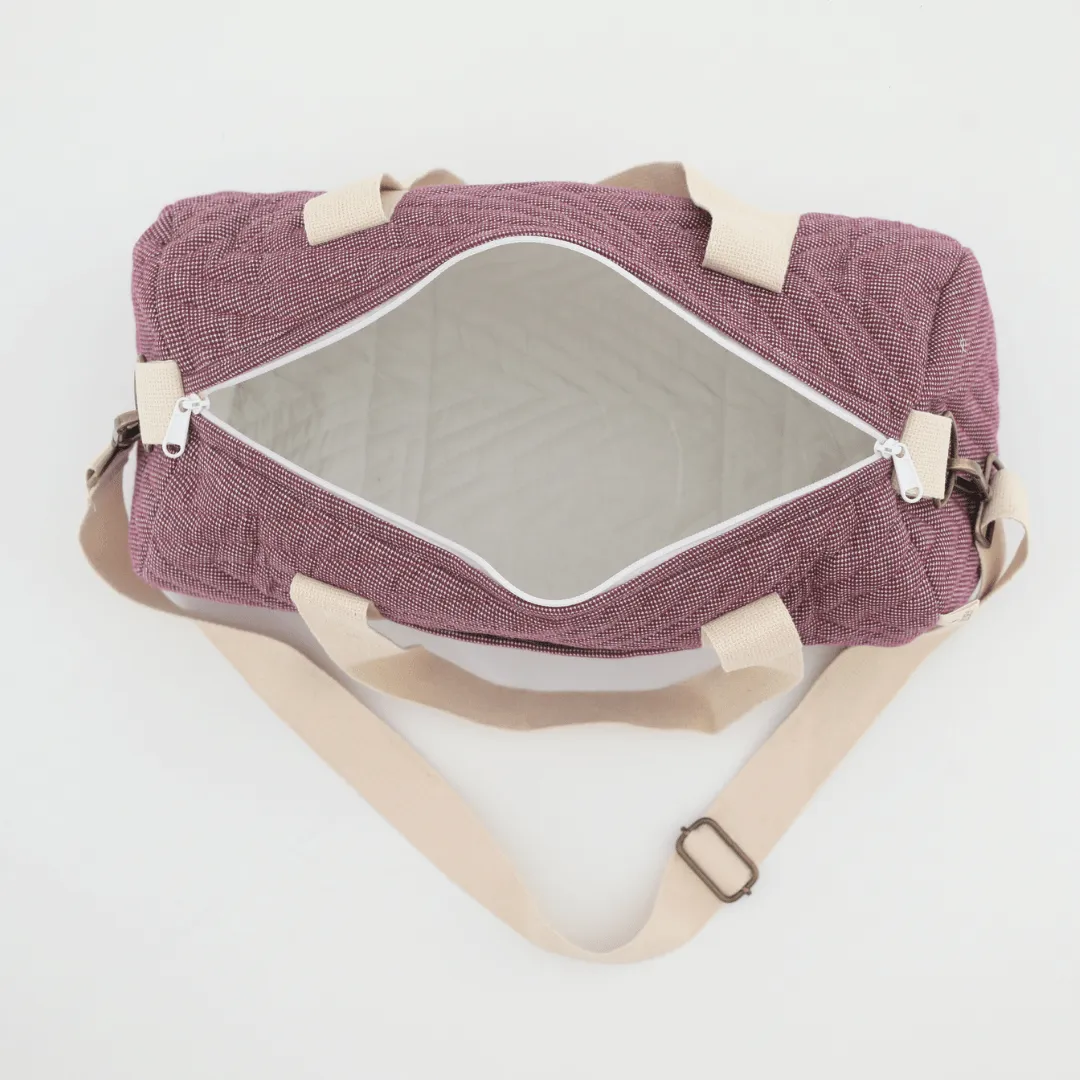 Purple Sprint Sports Duffle Bag