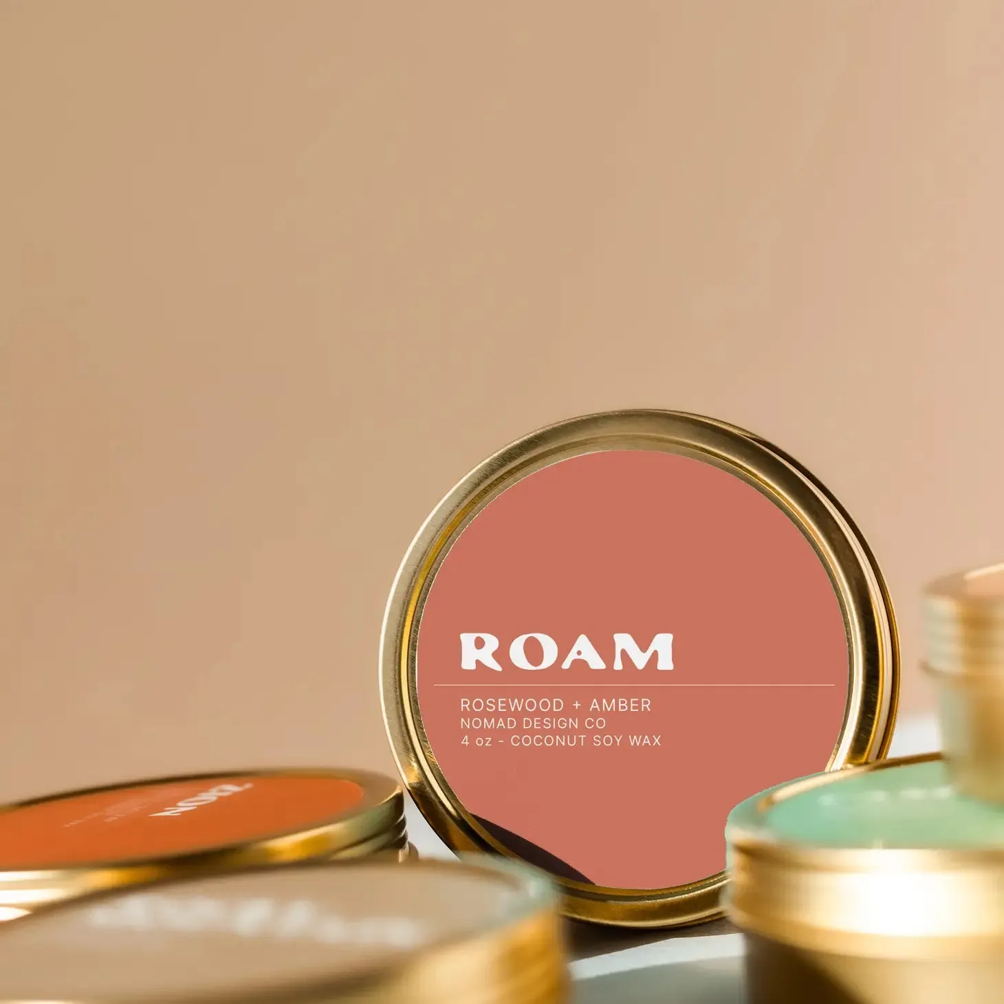 Roam Travel Tin Candle