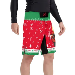 Santa Rolling Around Christmas Fight Shorts Santa Rolling Around Christmas Fight Shorts