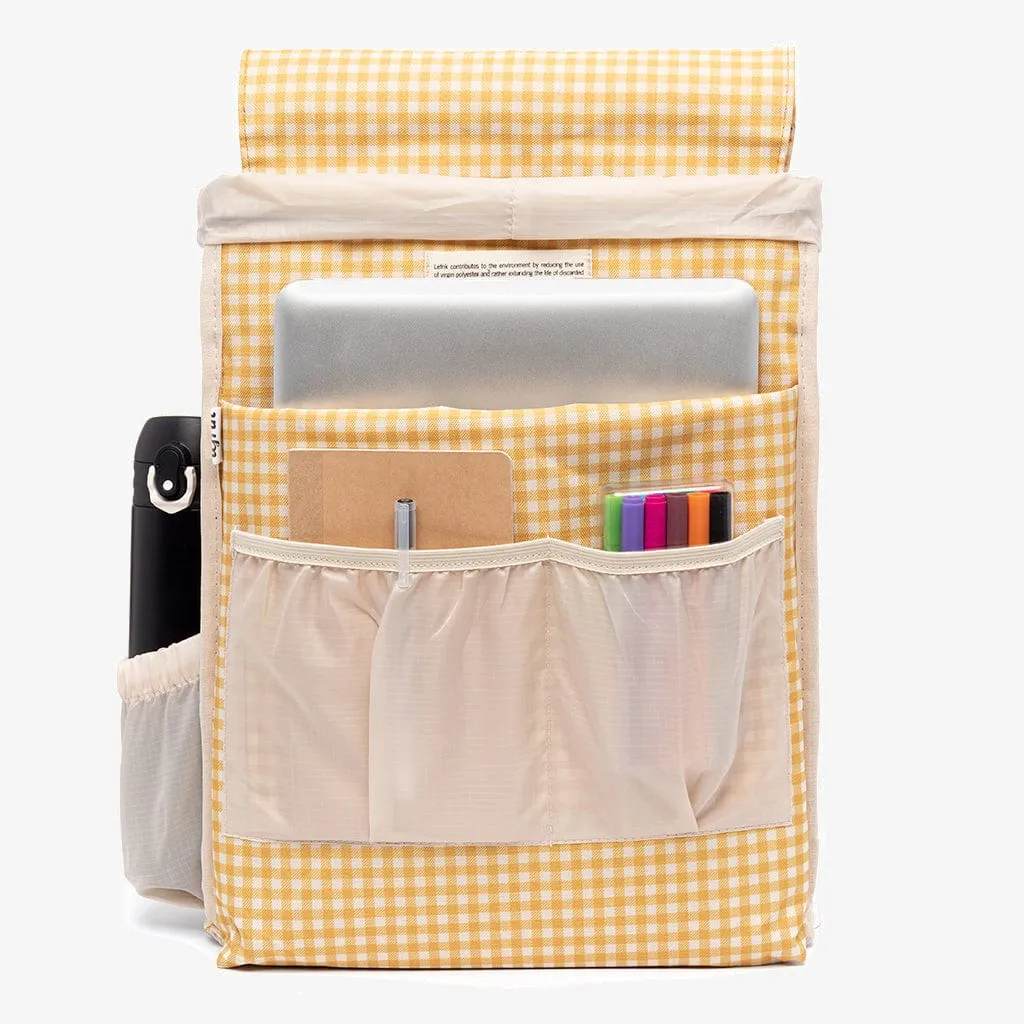 Scout Backpack Vichy Mustard