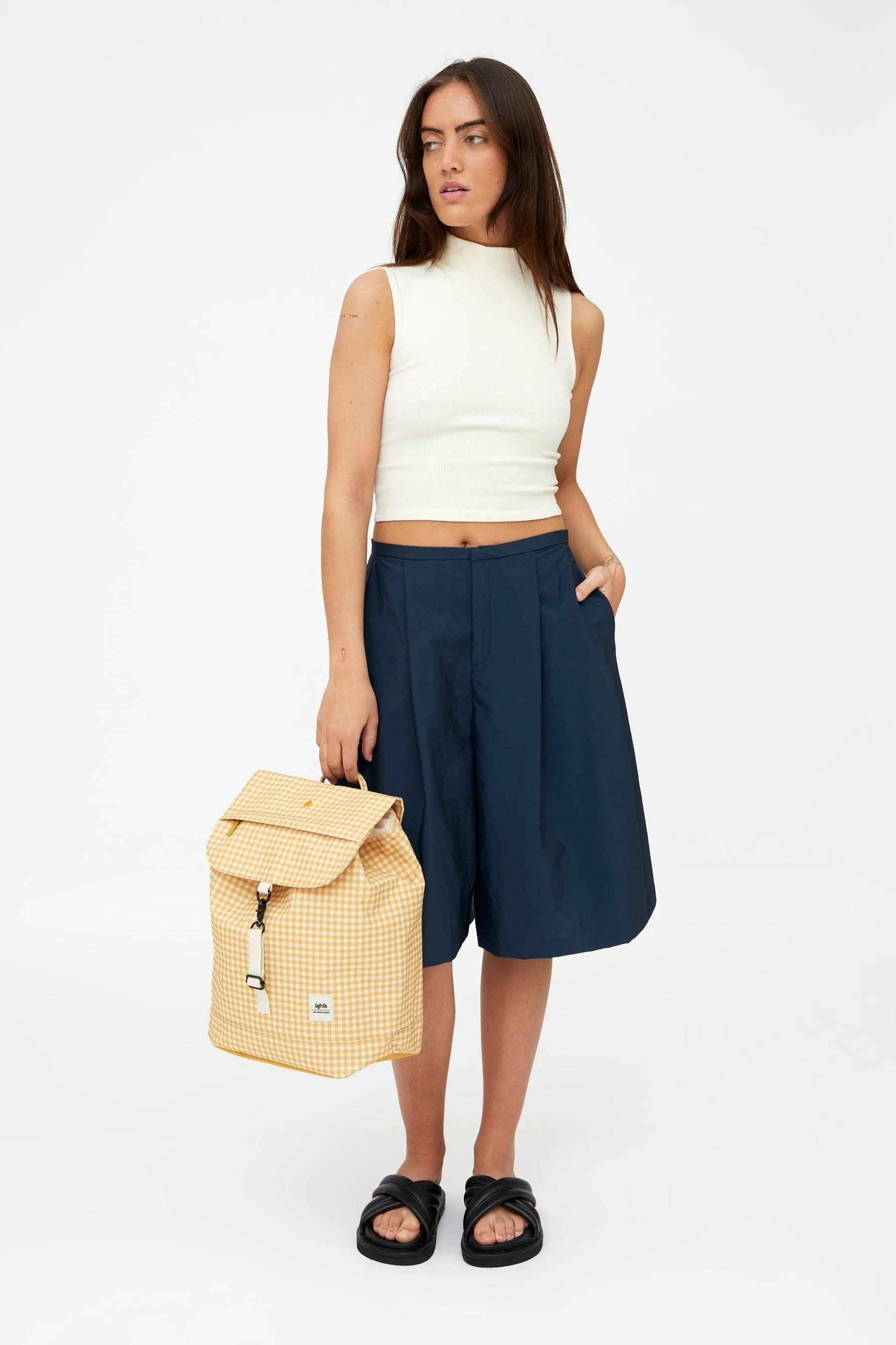 Scout Backpack Vichy Mustard