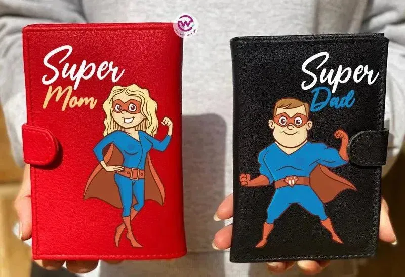 Set ( 2 leather Wallets ) -Mother's Day