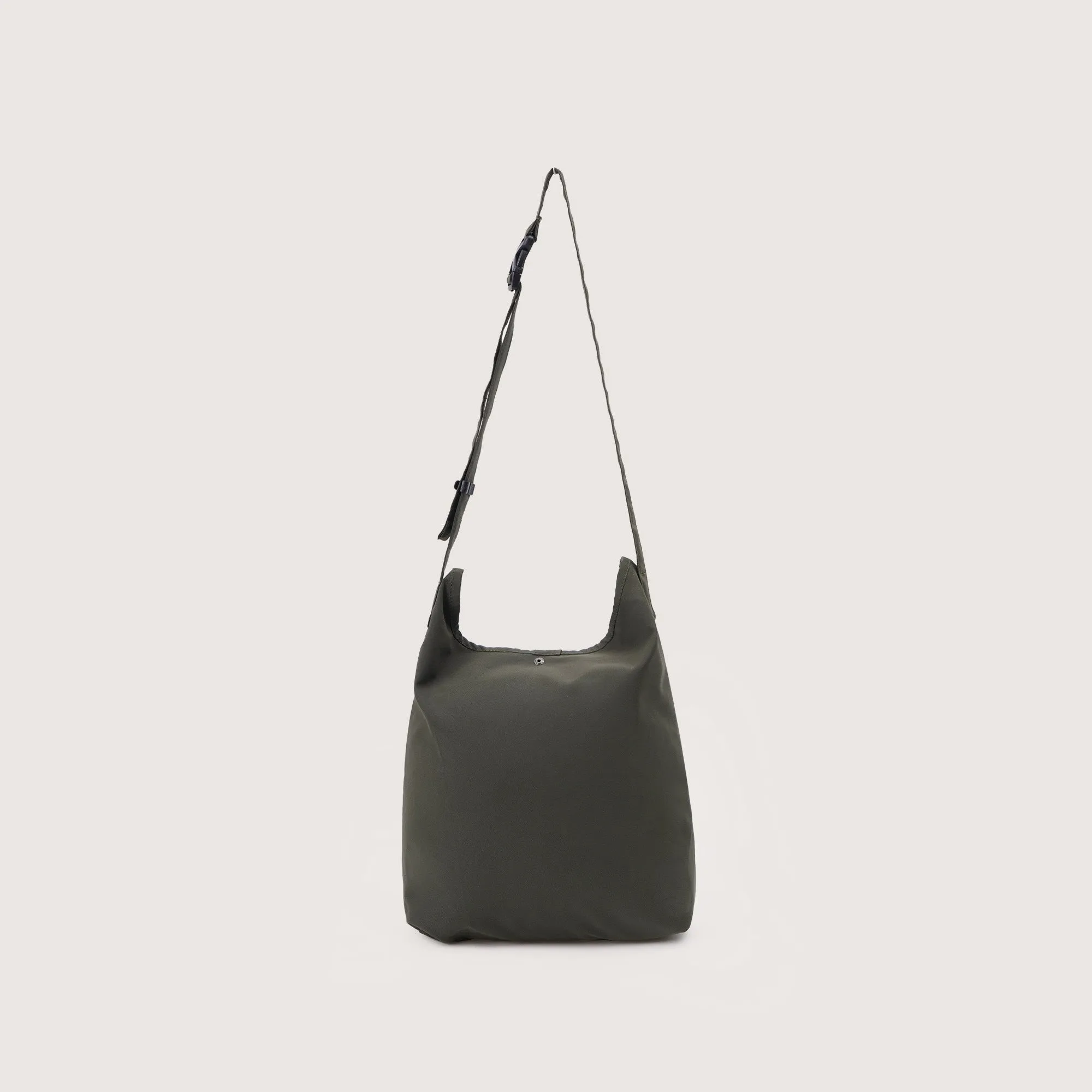 Sling Bag With Drawstring Pocket