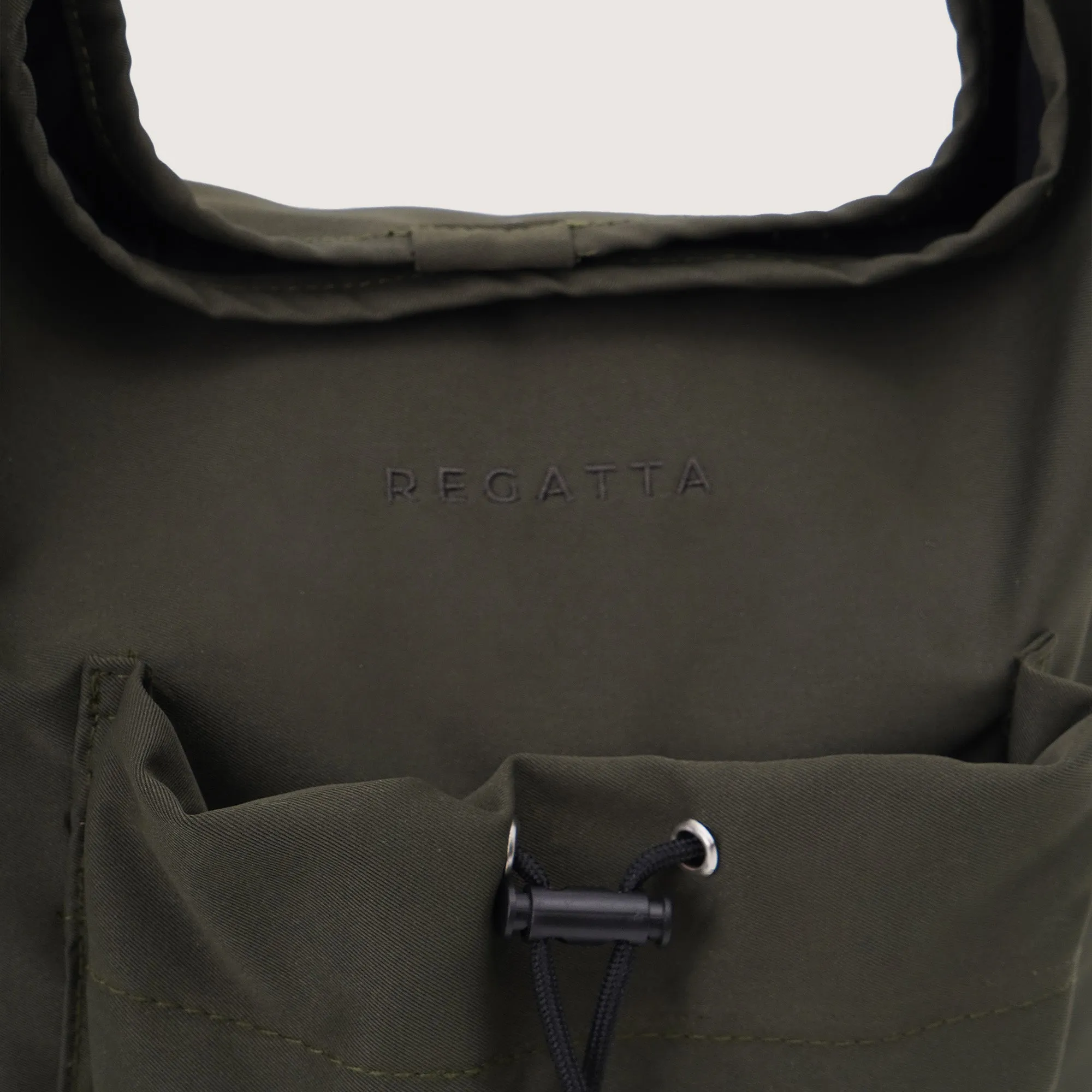 Sling Bag With Drawstring Pocket