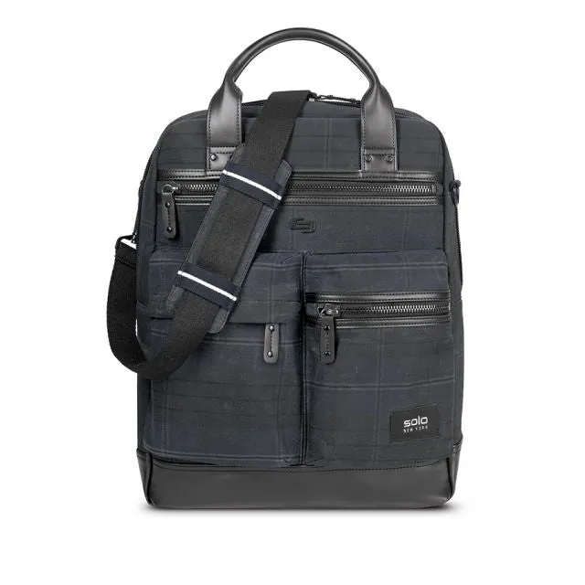 SOLO HIGHLAND COLLECTION ALASTAIR VERTICAL BRIEFCASE