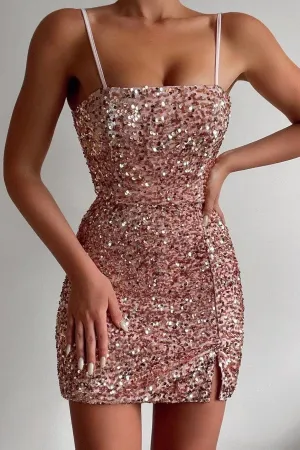 Starstruck Mini Dress - Blush Starstruck Mini Dress - Blush