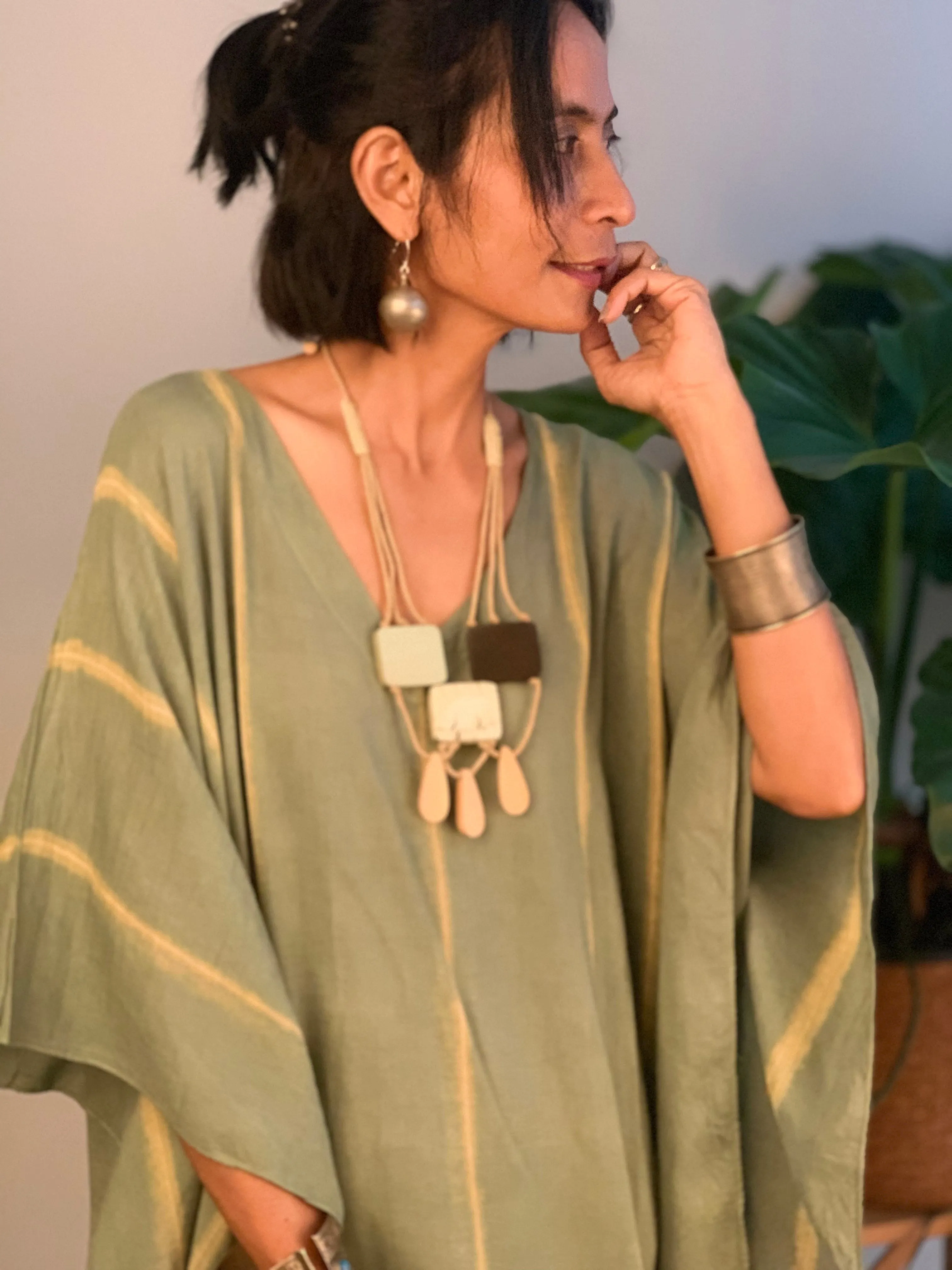 Tie dye Caftan