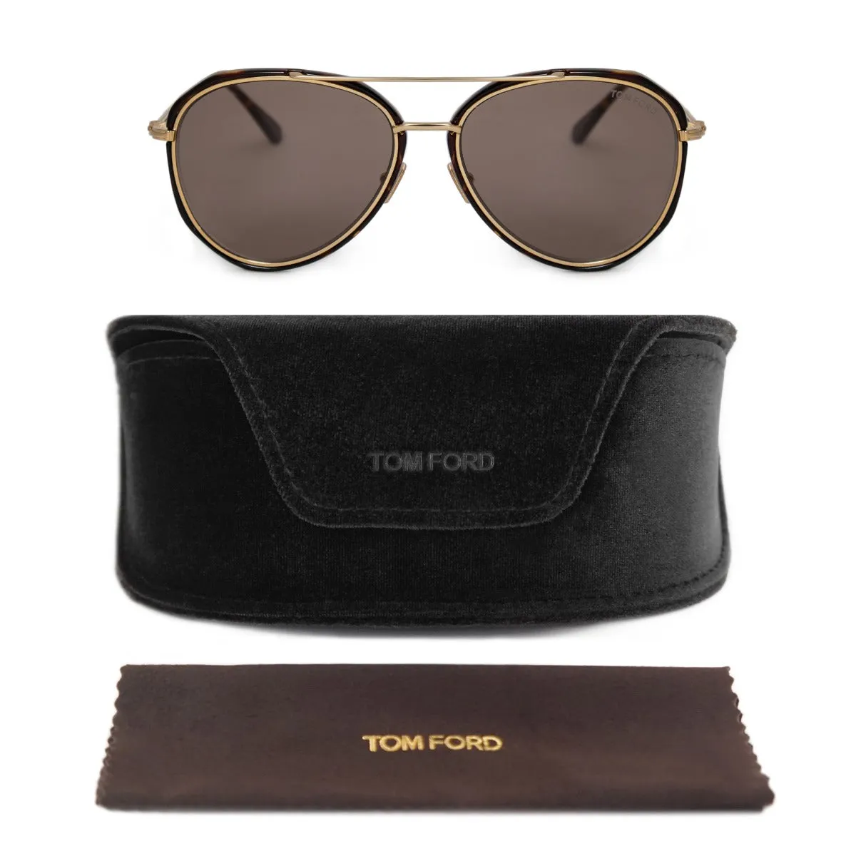 Tom Ford Vittorio Aviator Sunglasses FT0749 52J 60
