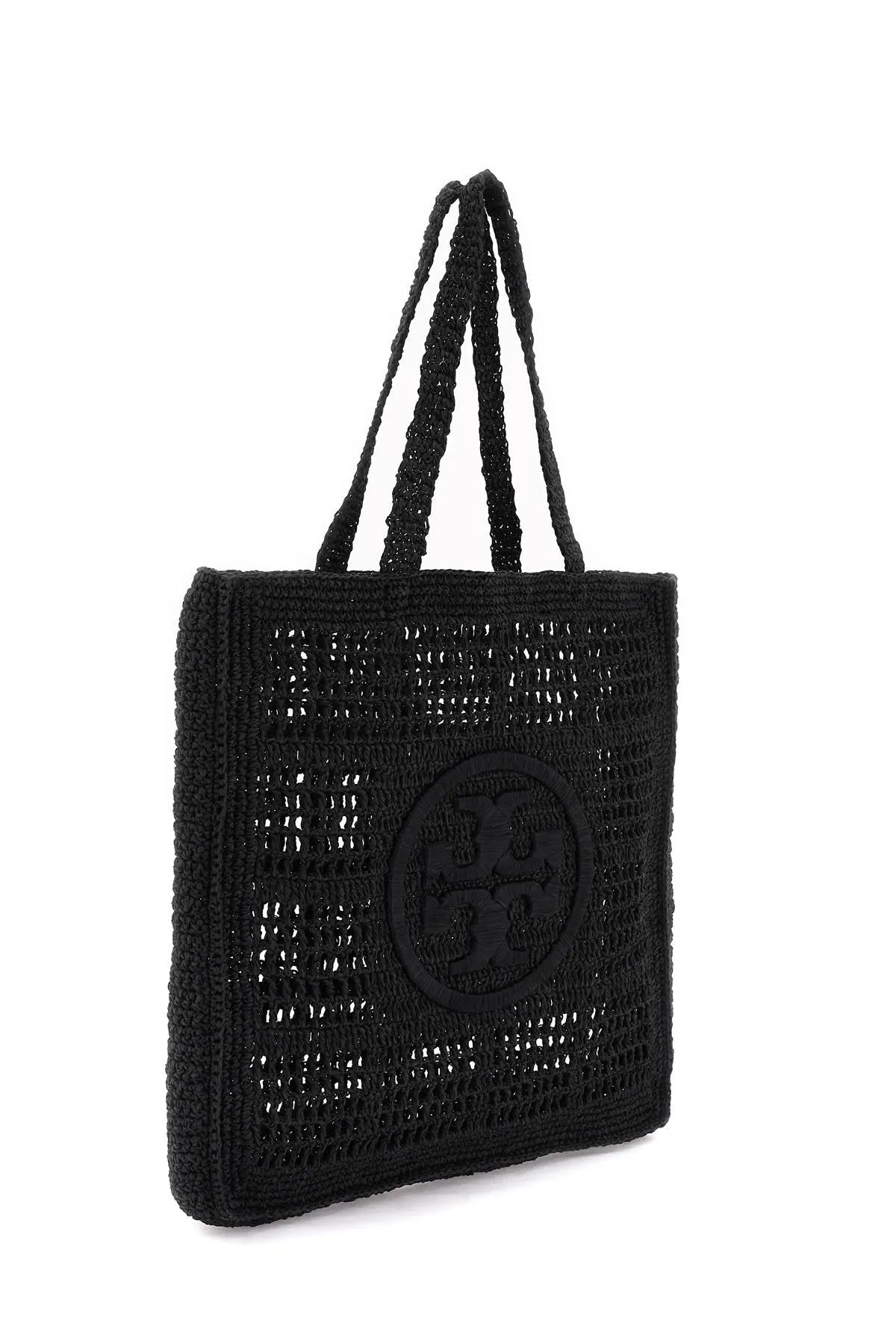 Tory burch crochet ella tote bag