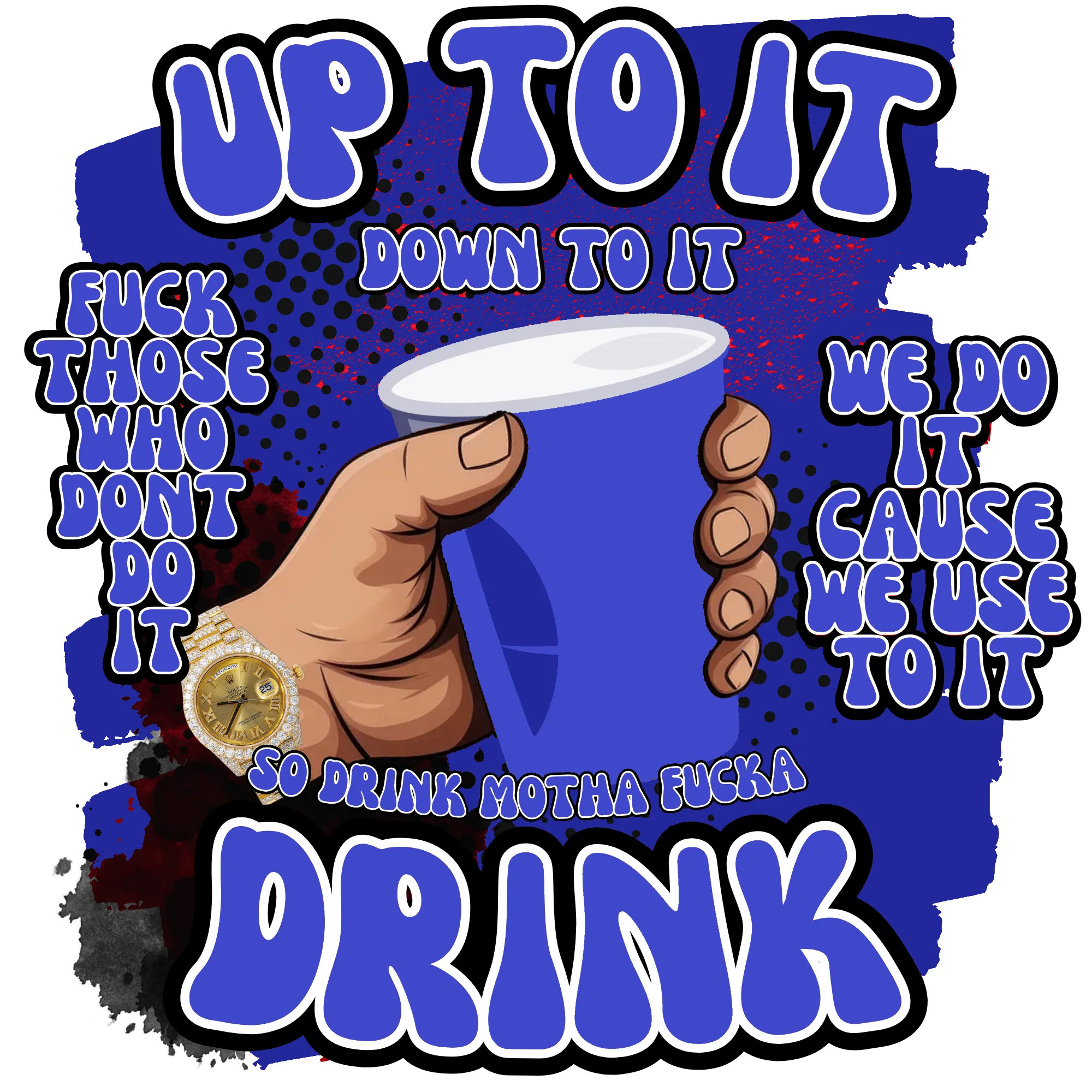 Up to it, man hand, heat transfer, no shirt