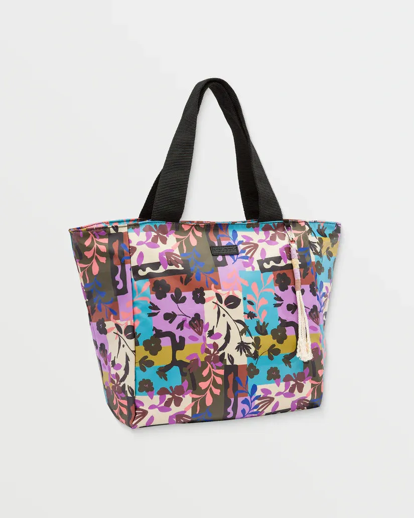 Volcom Women's Bay Bae Beach Bag Multi E6512510_MLT