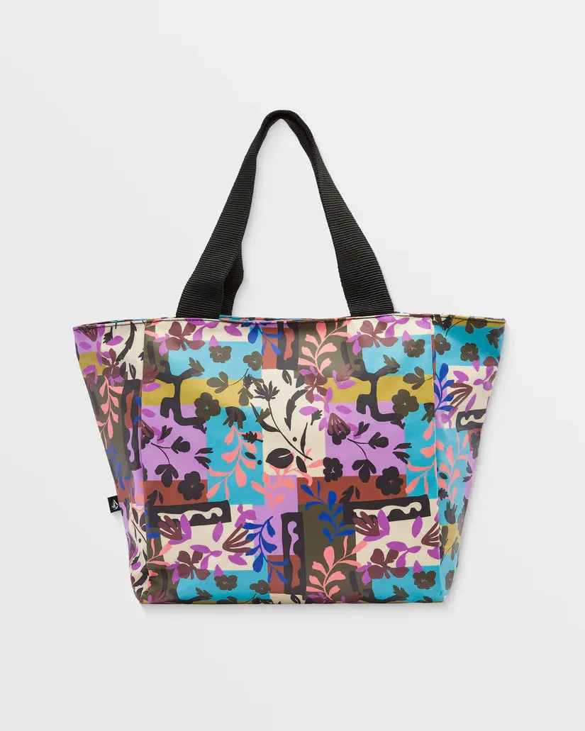 Volcom Women's Bay Bae Beach Bag Multi E6512510_MLT