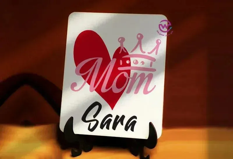 Wooden Desk photo Frame -Mother's Day