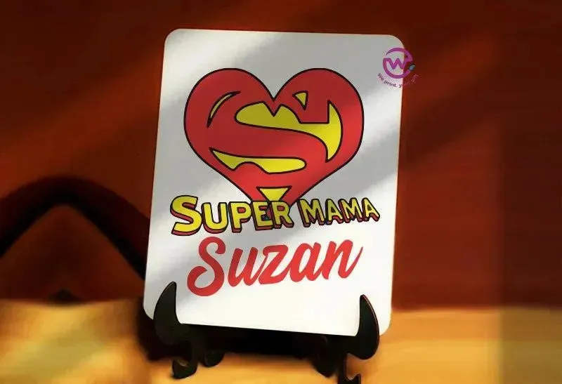 Wooden Desk photo Frame -Mother's Day