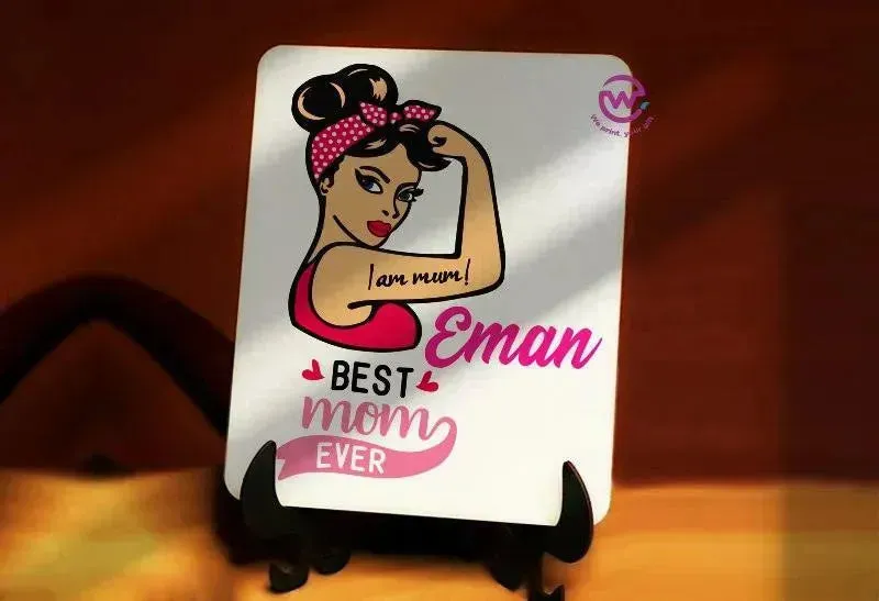 Wooden Desk photo Frame -Mother's Day