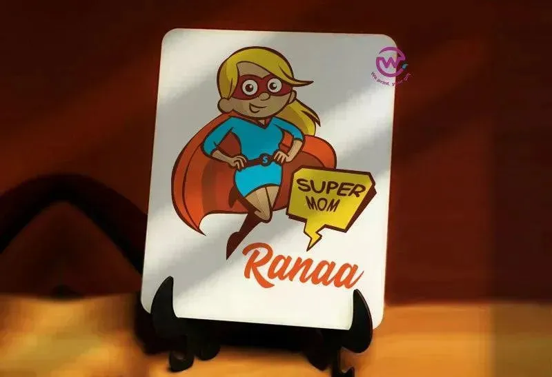 Wooden Desk photo Frame -Mother's Day