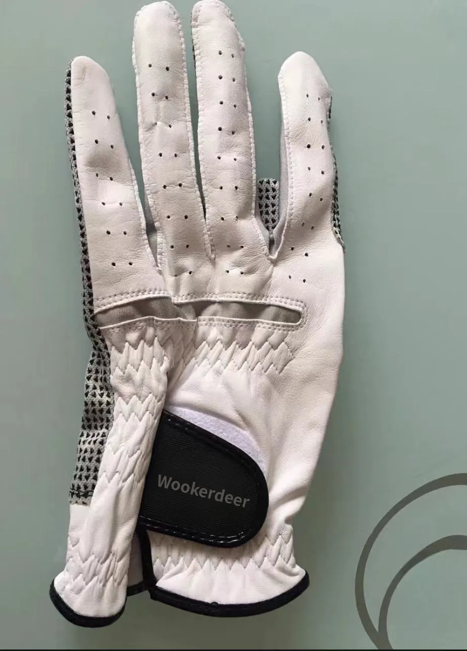 Wookerdeer Gloves for Golf, Men's Golf Glove Left, Grip Soft Comfortable